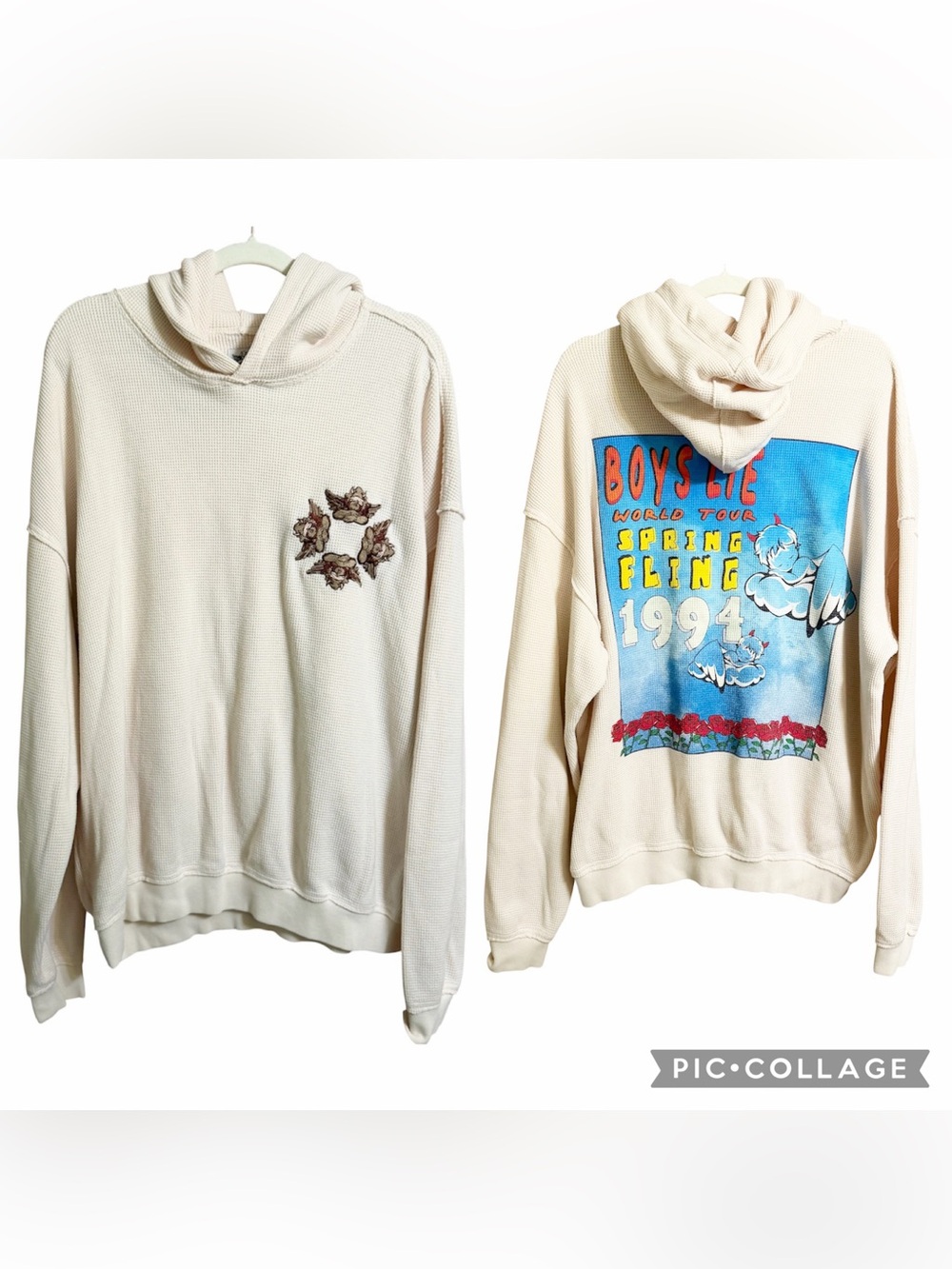 Boys Lie World Tour Spring Fling 1994 Waffle Knit One Size